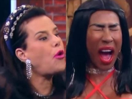 Que momento! Tatá Werneck consegue juntar Narcisa e Inês Brasil