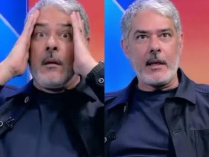 Que situação! William Bonner entrega exibição errada de cenas explícitas na Globo