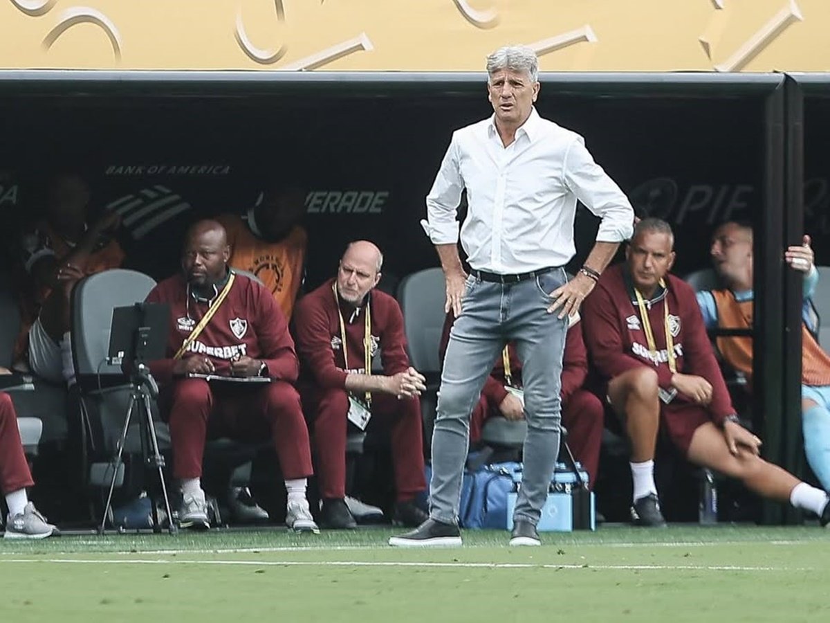 Renato Gaúcho, técnico do Fluminense / Divulgação