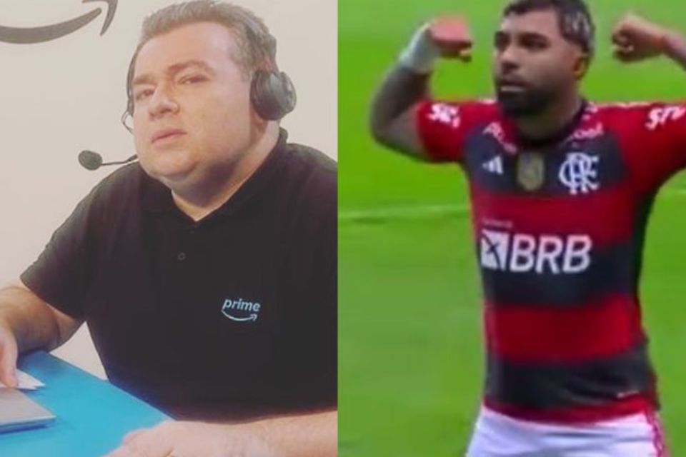 Narrador se empolga com gol de Gabigol e dispara: “Gostoso demais”