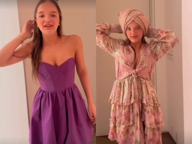 Com a ajuda da mãe, Rafa Justus decide separar looks para doação