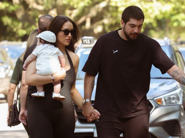Zuza rouba a cena em passeio família com Nattan e Rafa Kalimann