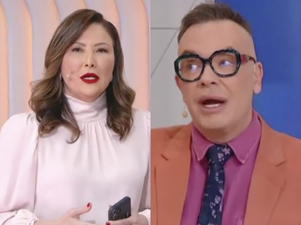 Climão ao vivo! Felipeh Campos bate boca com delegada ao vivo no “Alô Você”