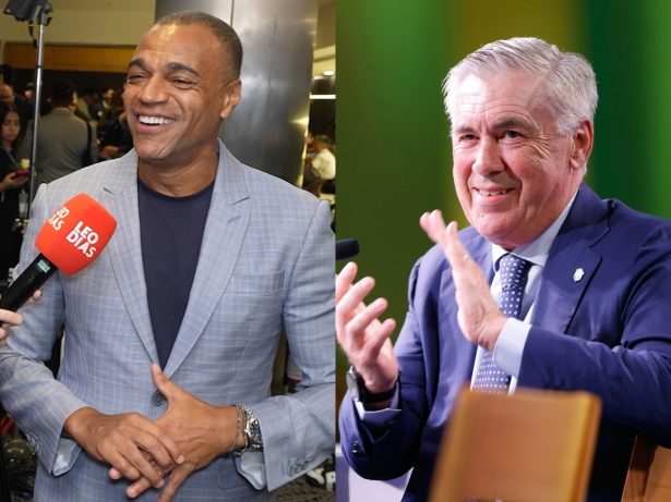 “Senti vergonha alheia”: relata Denílson após assistir a ataques contra Carlo Ancelotti