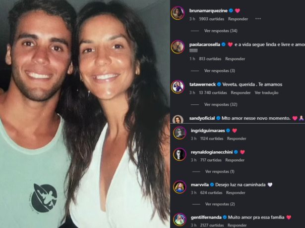 Famosos reagem ao anúncio do fim do casamento de Ivete Sangalo e Daniel Cady
