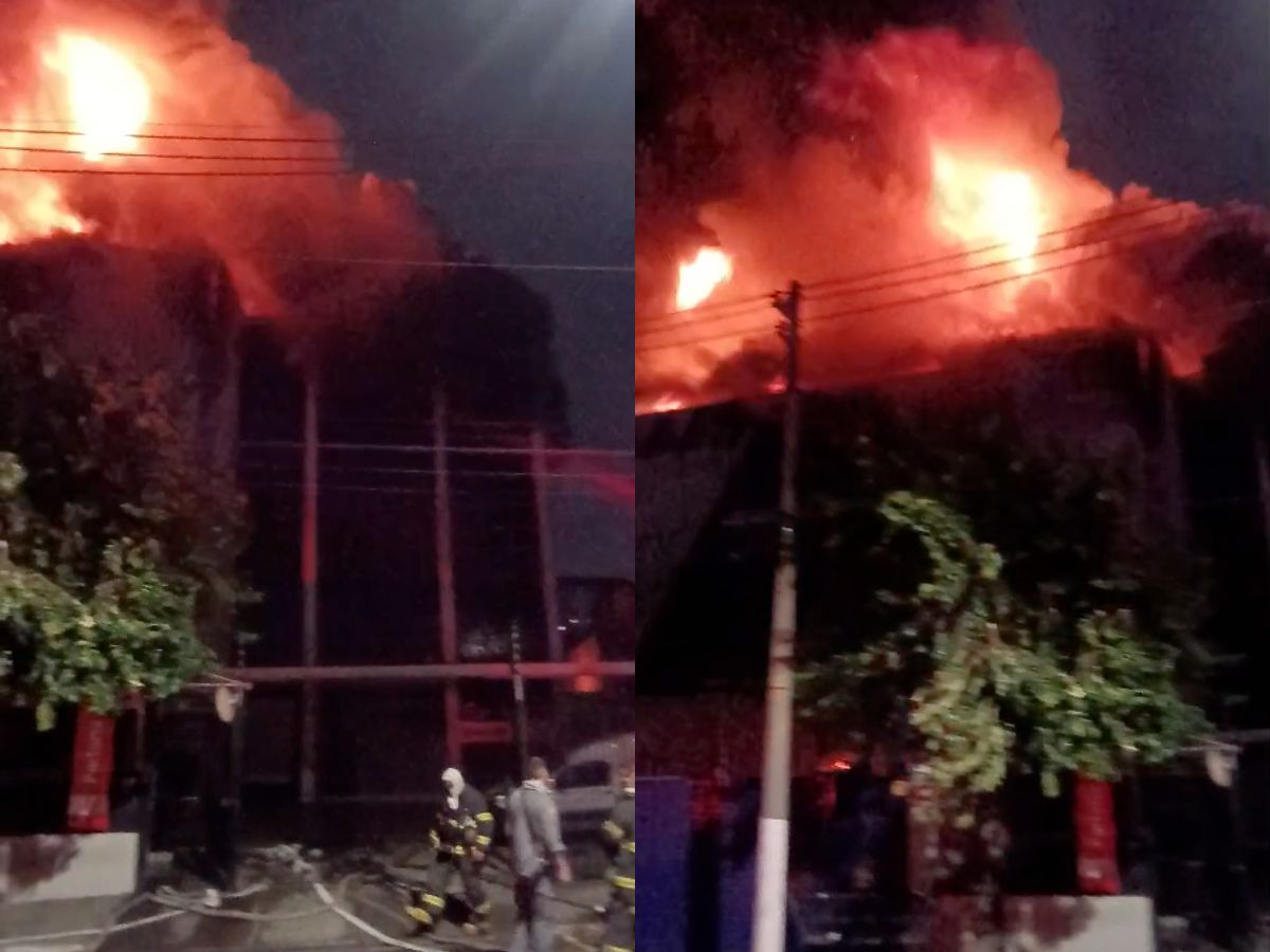 Crédito: Reprodução Corpo de Bombeiros de SP