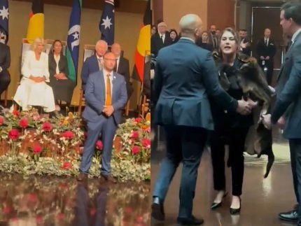 Mulher se revolta com Rei Charles III no parlamento australiano: “Não é meu rei”