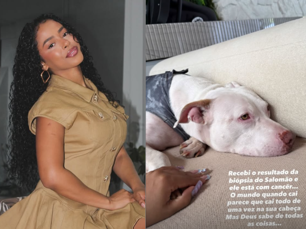 Lorena Maria enfrenta drama com saúde debilitada de seu cachorro; saiba o motivo