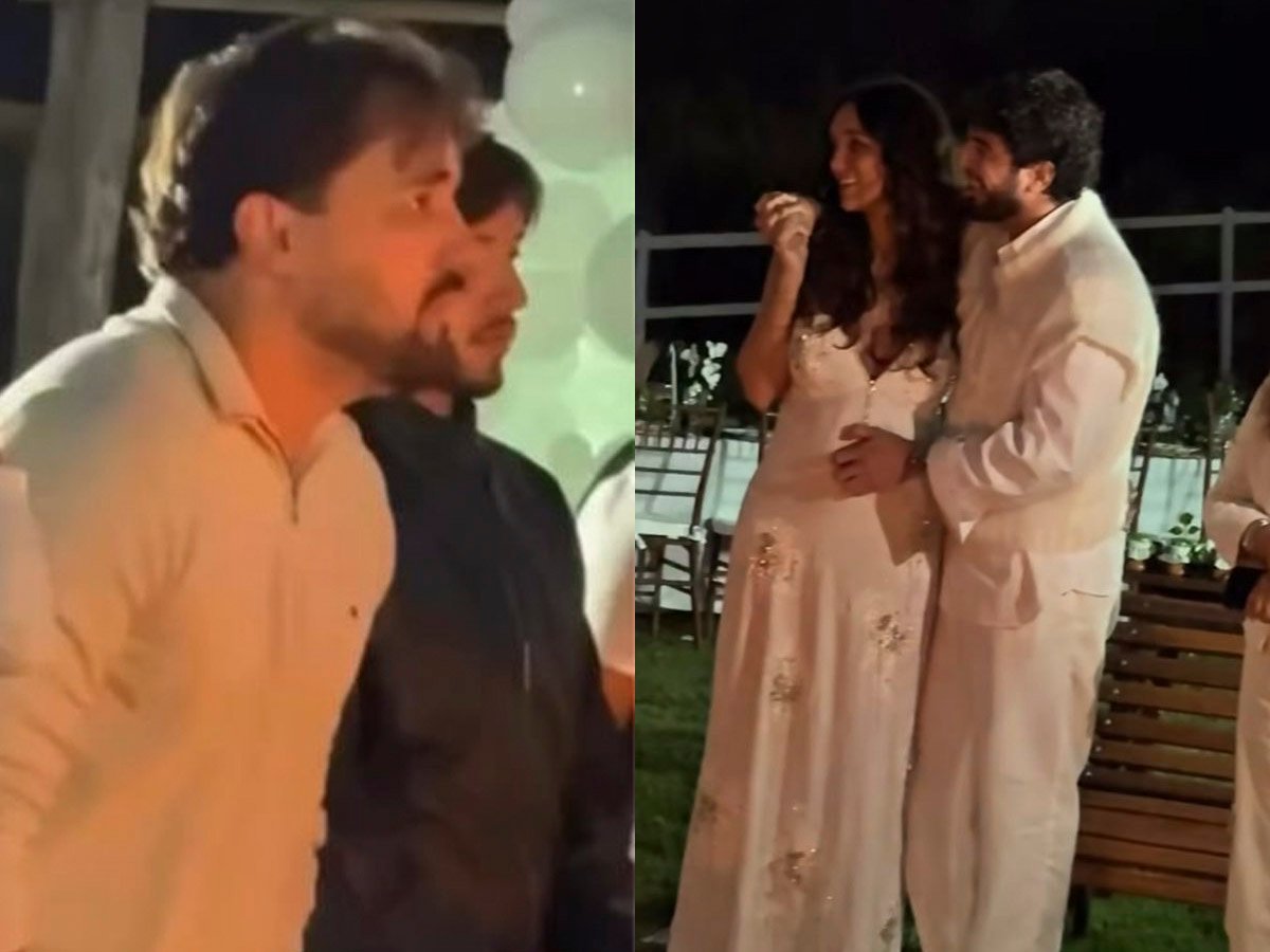 Renato-Fernandes-Rafa-Kalimann-e-Nattan Nattan explica conselho que recebeu do irmão de Rafa Kalimann no chá revelação do casal