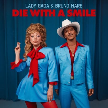 Lady Gaga e Bruno Mars dominam Spotify com hit mais compartilhado de 2024