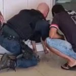 Menino de 3 anos fica preso em armário de banco e mobiliza operação de resgate