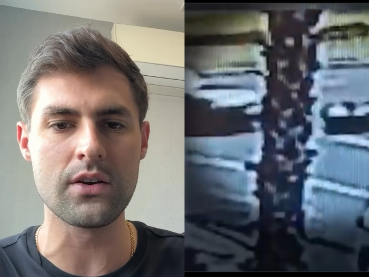 Rezende, ex-namorado de Virginia, se envolveu em acidente em Lodrina (PR) / Reprodução