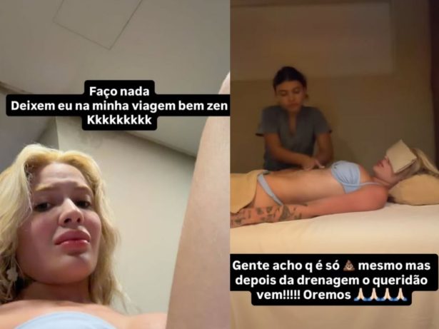 Karoline Lima nega gravidez de Léo Pereira e reage após comentários nas redes