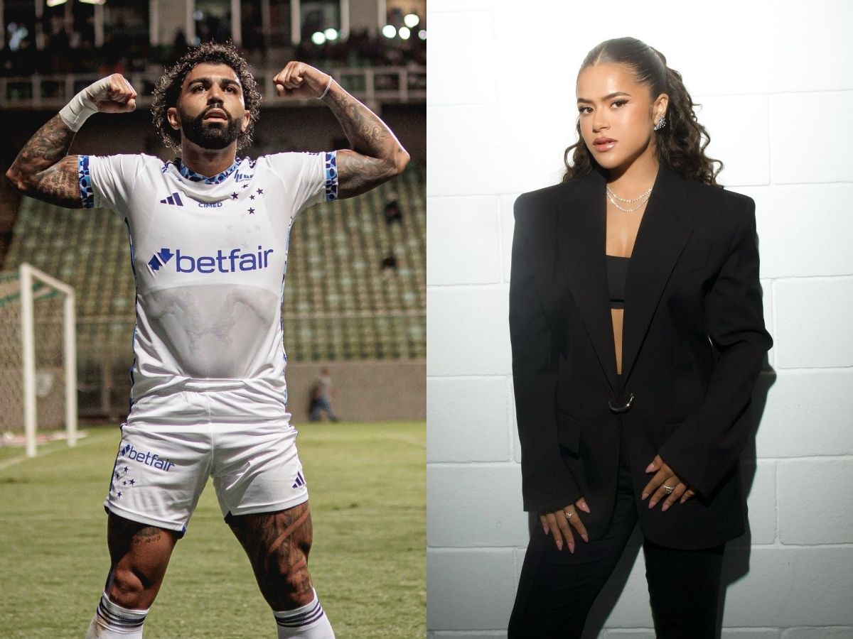 Montagem: Reprodução/Instagram: Gabigol e Maisa