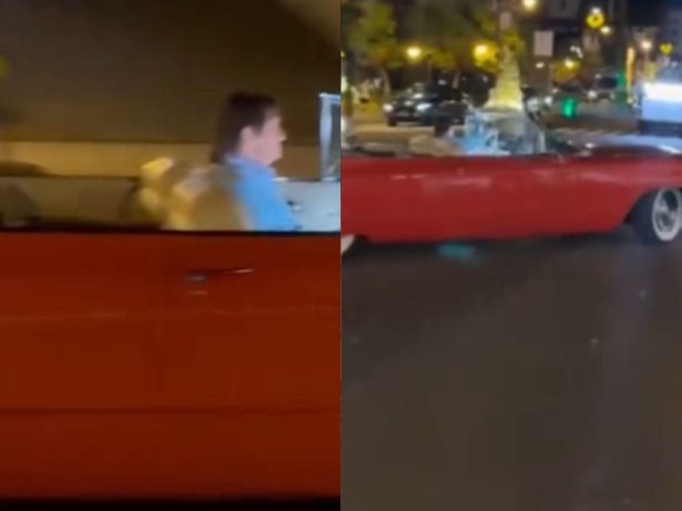 Moradores compartilham registros de Roberto Carlos dirigindo Cadillac antes de acidente em Gramado
