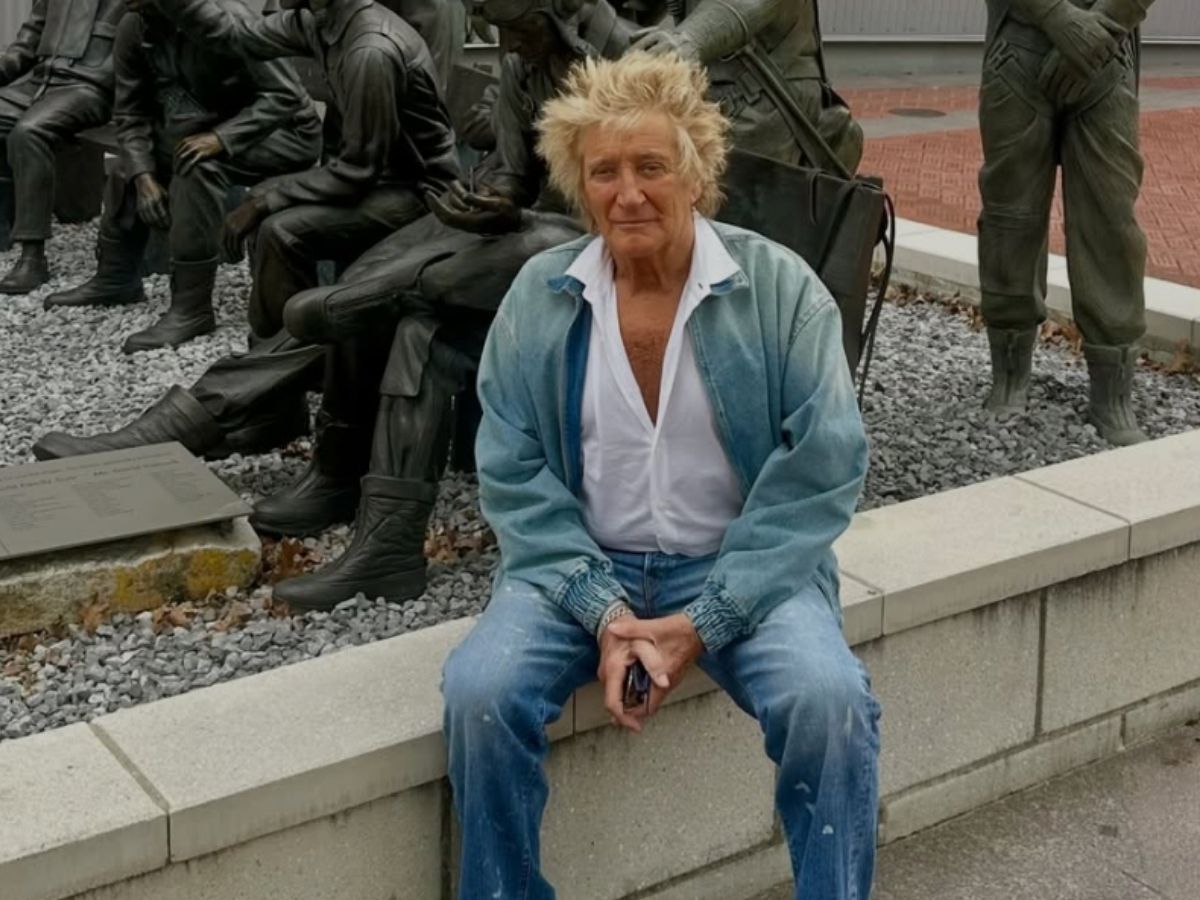 Reprodução / Instagram: @sirrodstewart Reprodução / Instagram: @sirrodstewart