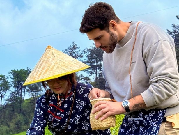 Rodrigo Mussi detalha viagem para China e encara momento inusitado com ex-Pânico