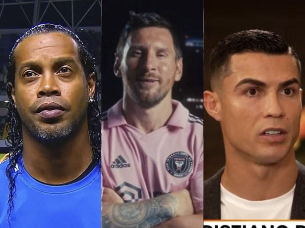 Ronaldinho, Messi e CR7: a verdade sobre as mudanças estéticas dos craques