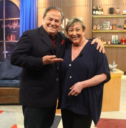 Ronnie Von e Bárbara Bruno