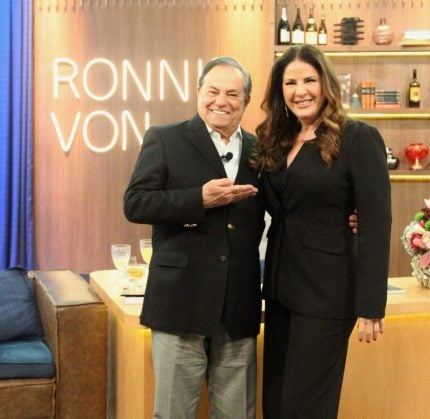 Ronnie Von e Christiane Pelajo