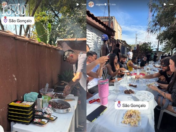 Virginia Fonseca aparece em São Gonçalo, cidade natal de Vini Jr., no Rio de Janeiro