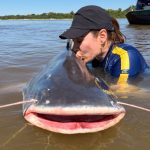 Naiara Azevedo abre álbum de pesca esportiva e mostra peixe de 2 metros