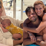 Jade Barbosa surge serena em momento de descanso com a filha recém-nascida, Eva