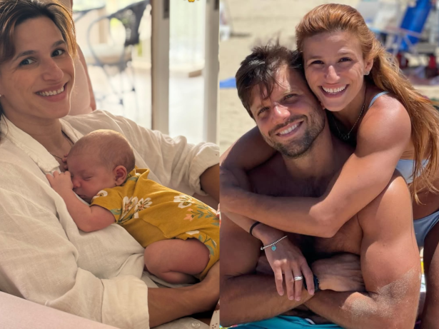Jade Barbosa surge serena em momento de descanso com a filha recém-nascida, Eva
