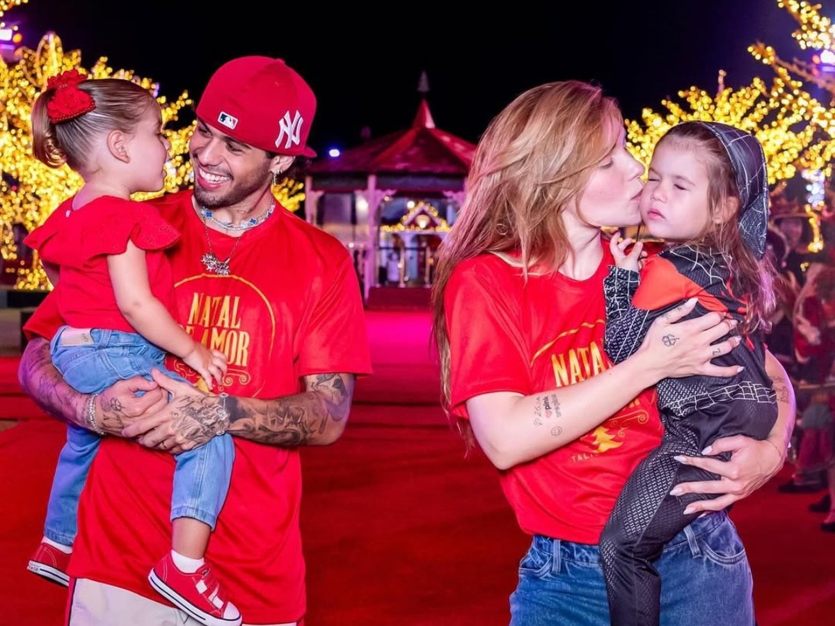 Maria Flor, Zé Felipe, Virginia Fonseca e Maria Alice (Foto: Reprodução/Instagram)