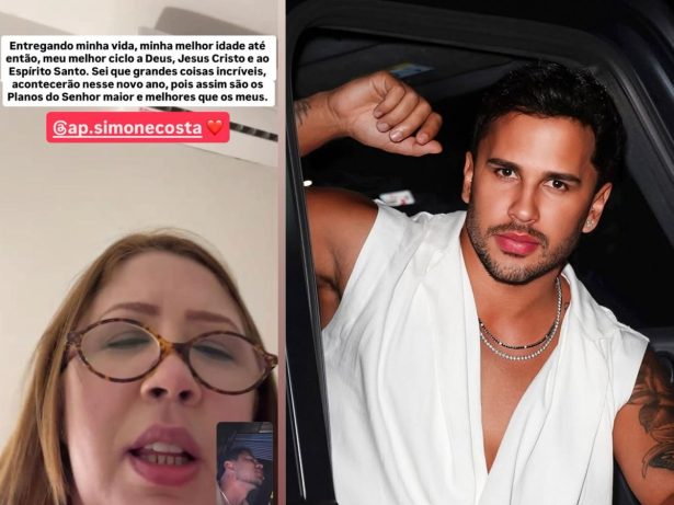 Após polêmica com affair, Lucas Guimarães compartilha vídeo chamada com pastora