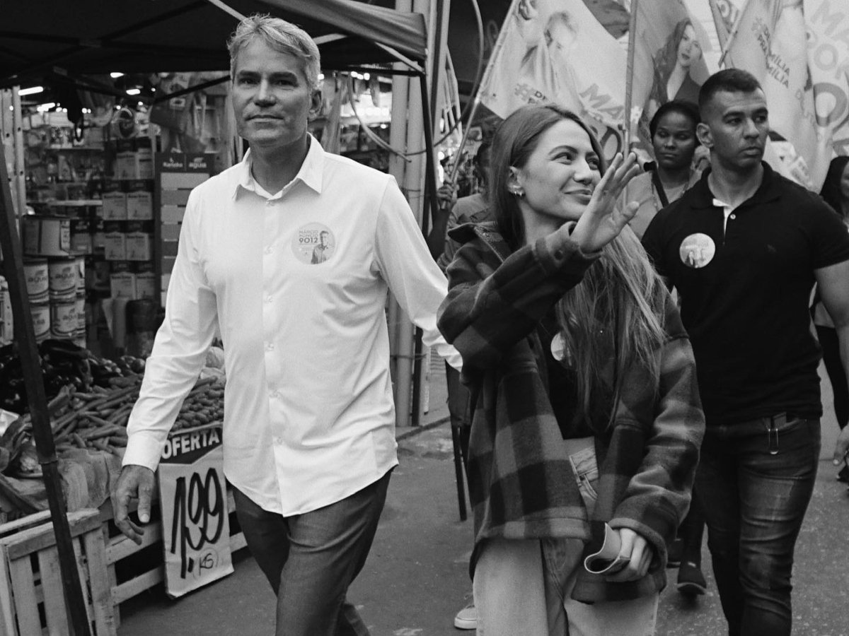 Sarah Poncio e Márcio Poncio (Foto: Reprodução/Instagram)