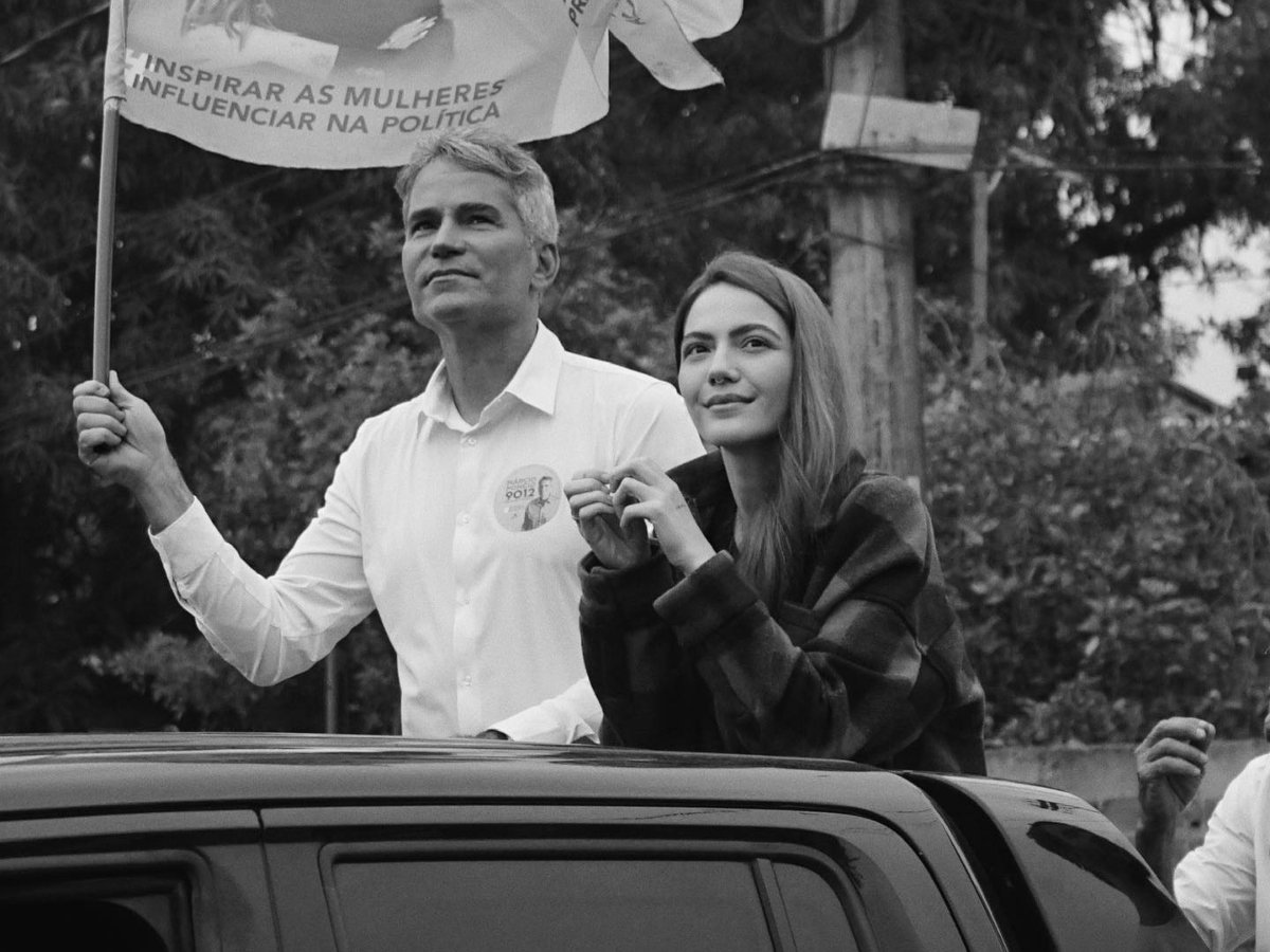 Sarah Poncio e Márcio Poncio (Foto: Reprodução/Instagram)