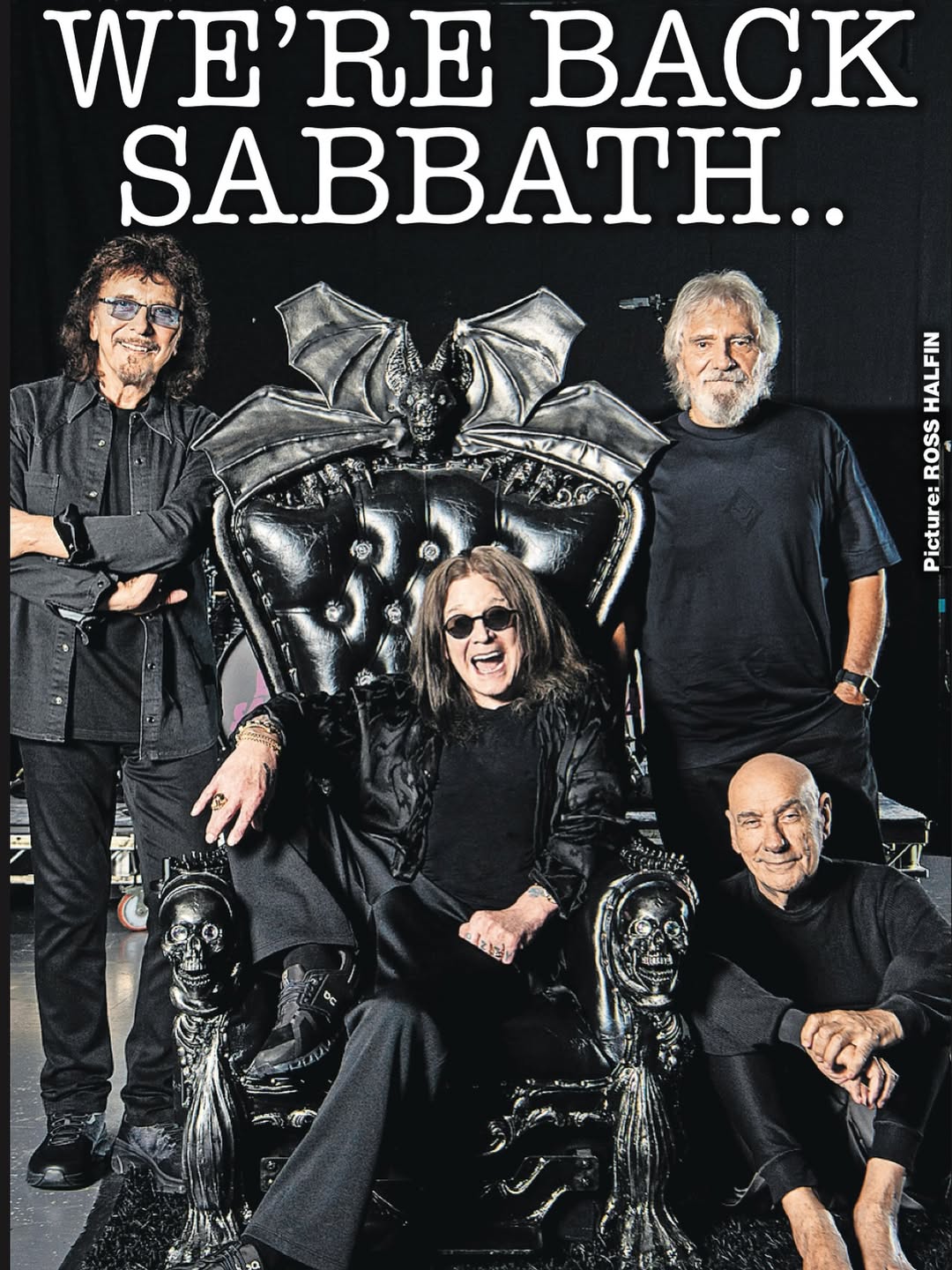 Reprodução/Instagram/@blacksabbath