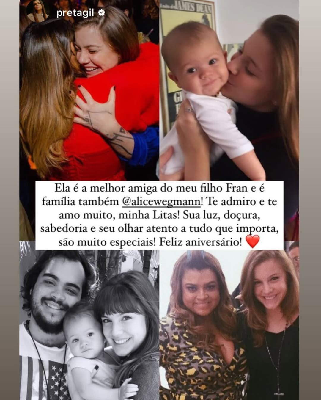 Reprodução/@alicewegmann Reprodução/@alicewegmann