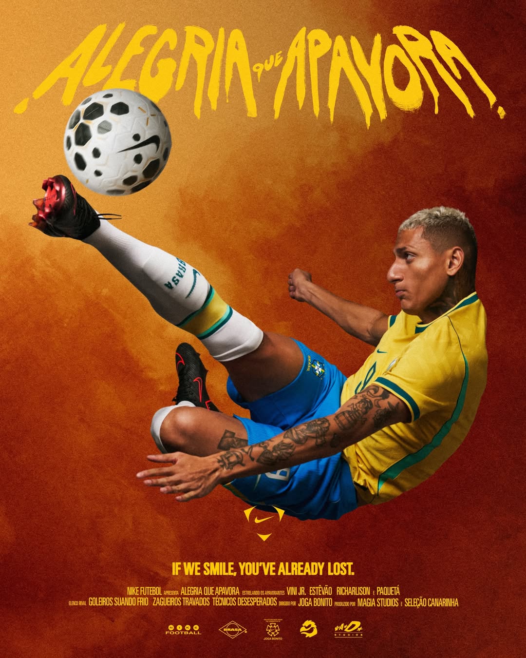 Divulgação/CBF e Nike Divulgação/CBF e Nike
