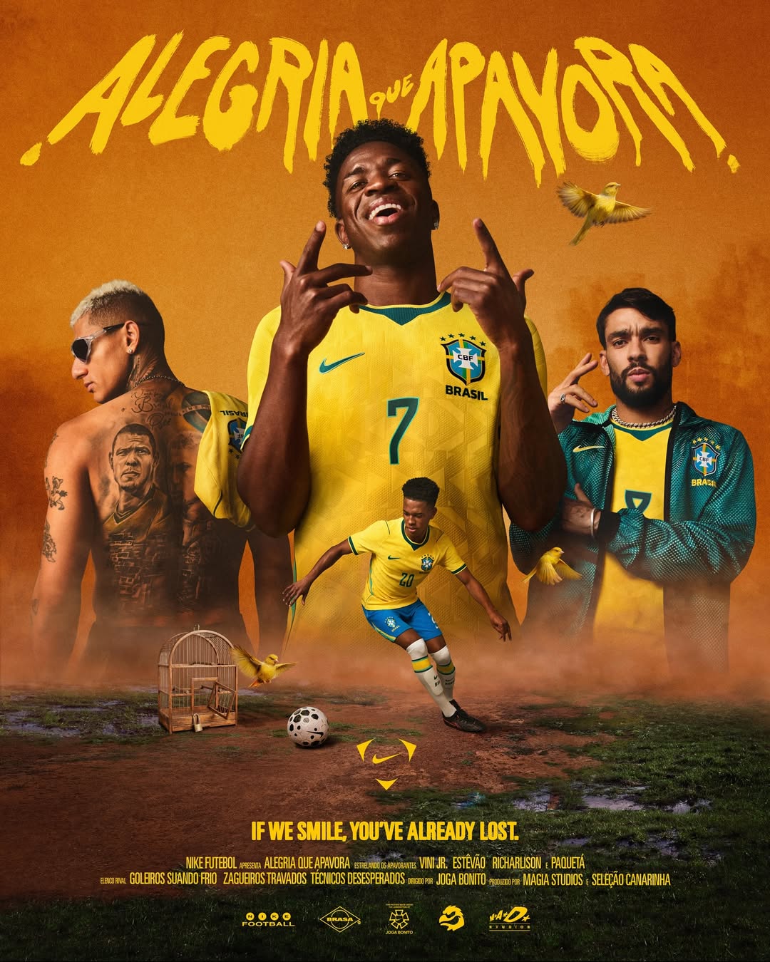 Divulgação/CBF e Nike Divulgação/CBF e Nike