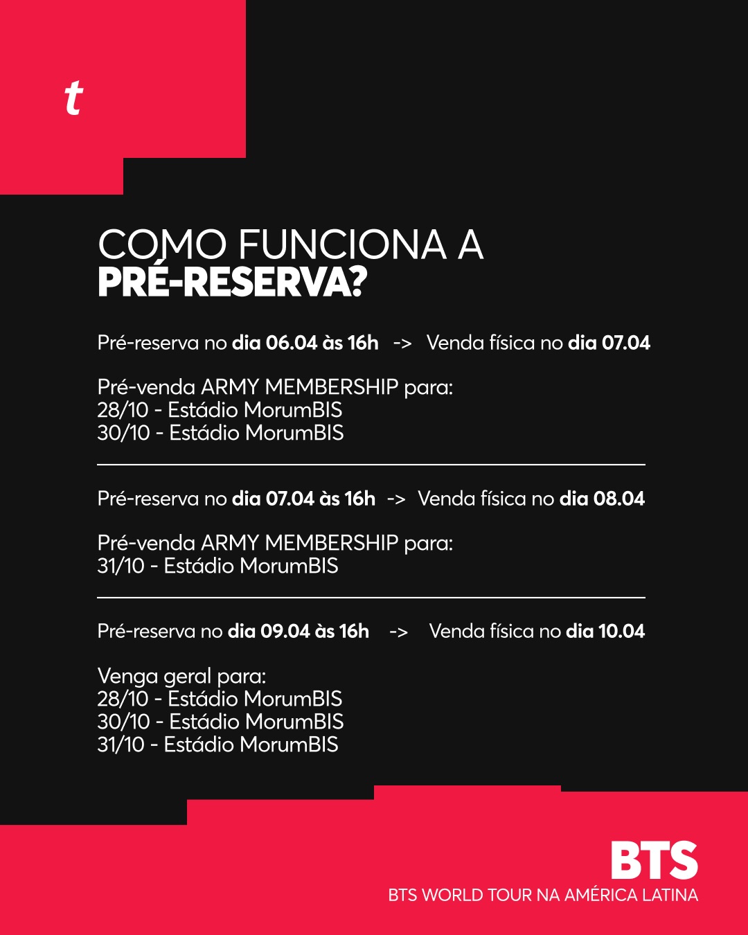 Crédito: Reprodução Ticketmaster
