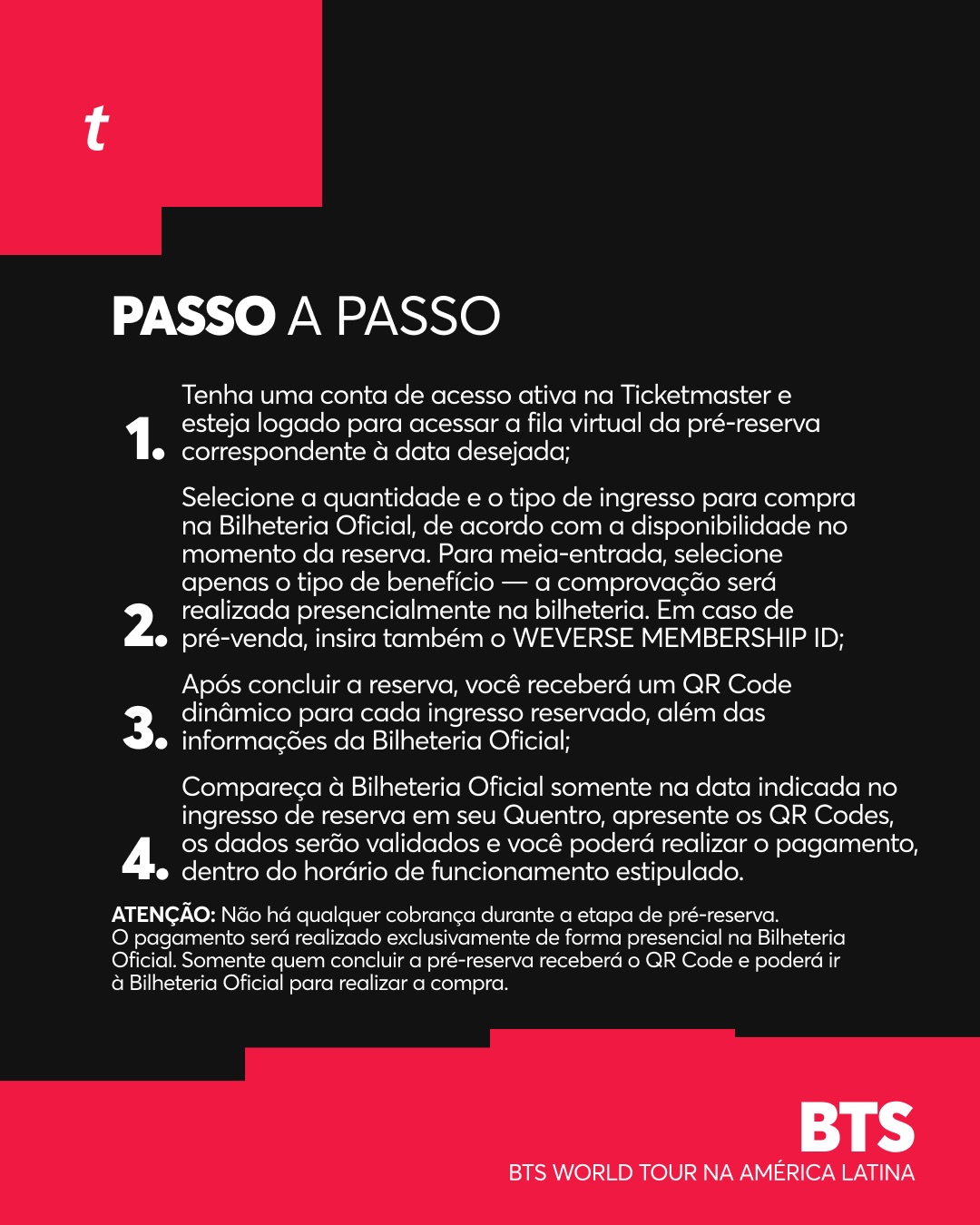 Crédito: Reprodução Ticketmaster