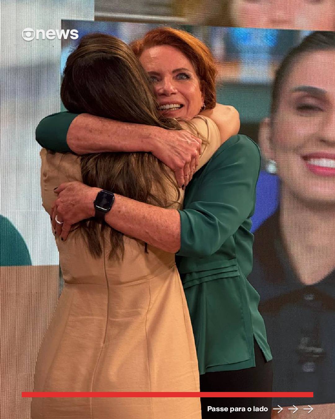 Foto: Reprodução/Instagram @leilaneneubarth @globonews