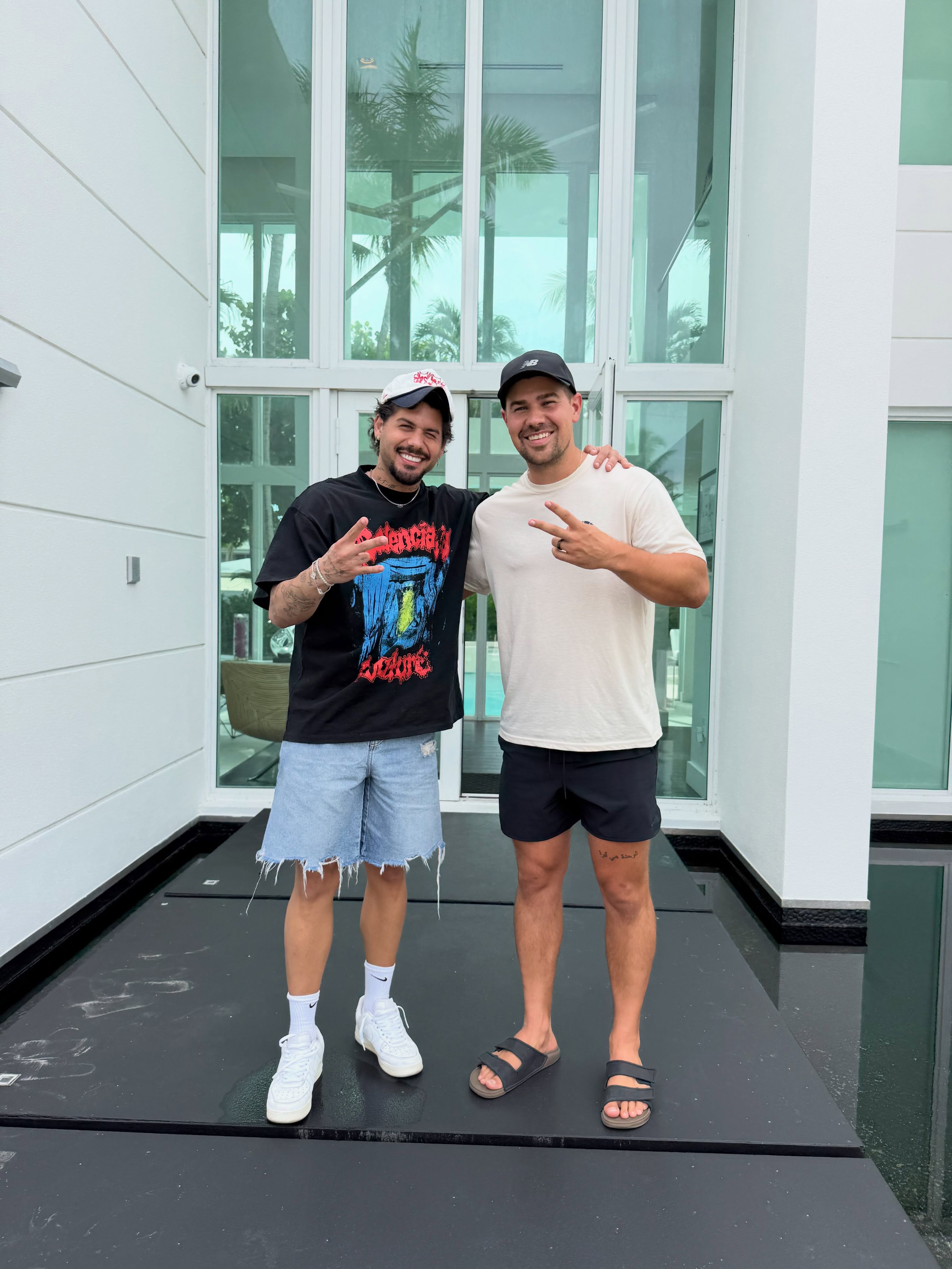 Foto: Reprodução/Instagram @zefelipe e @yannick.martel17