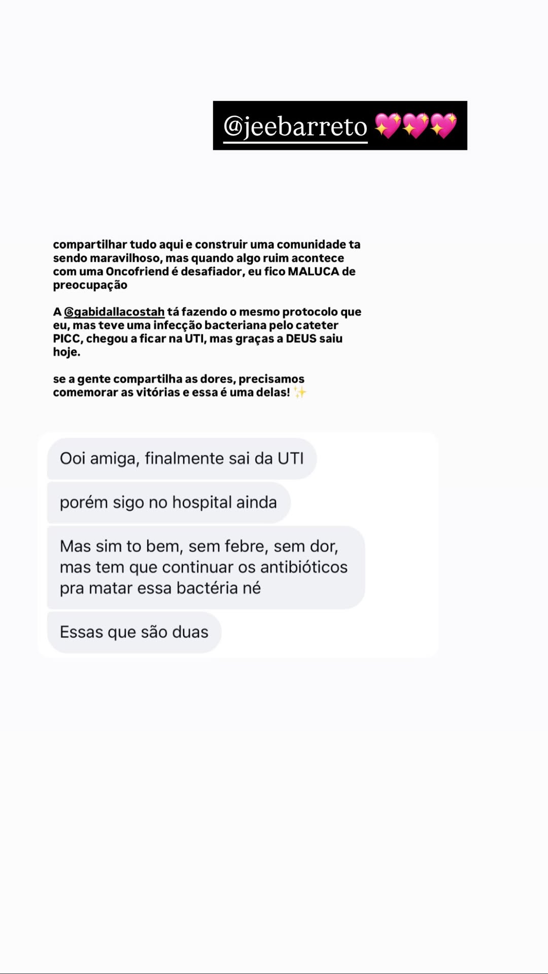 Reprodução: Instagram @gabidallacostah Reprodução: Instagram @gabidallacostah