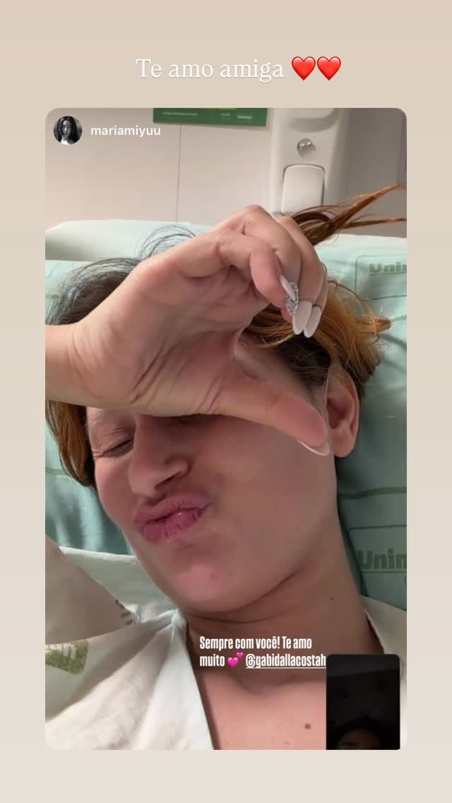 Reprodução: Instagram @gabidallacostah Reprodução: Instagram @gabidallacostah