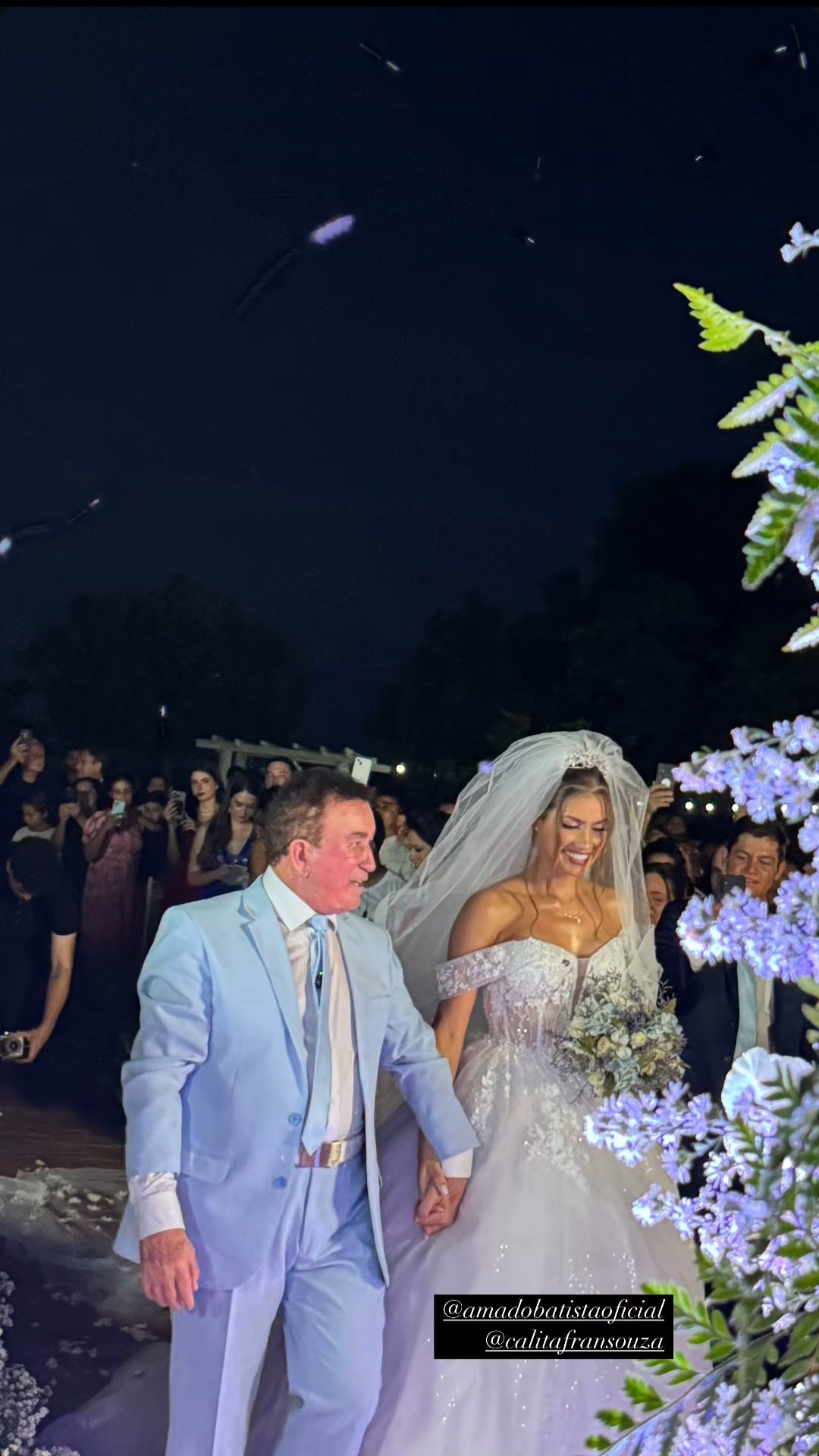 Amado Batista e Calita Franciele - Foto: Reprodução/Instagram