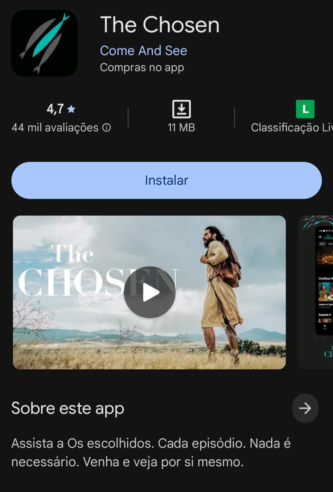 Reprodução/Play Store