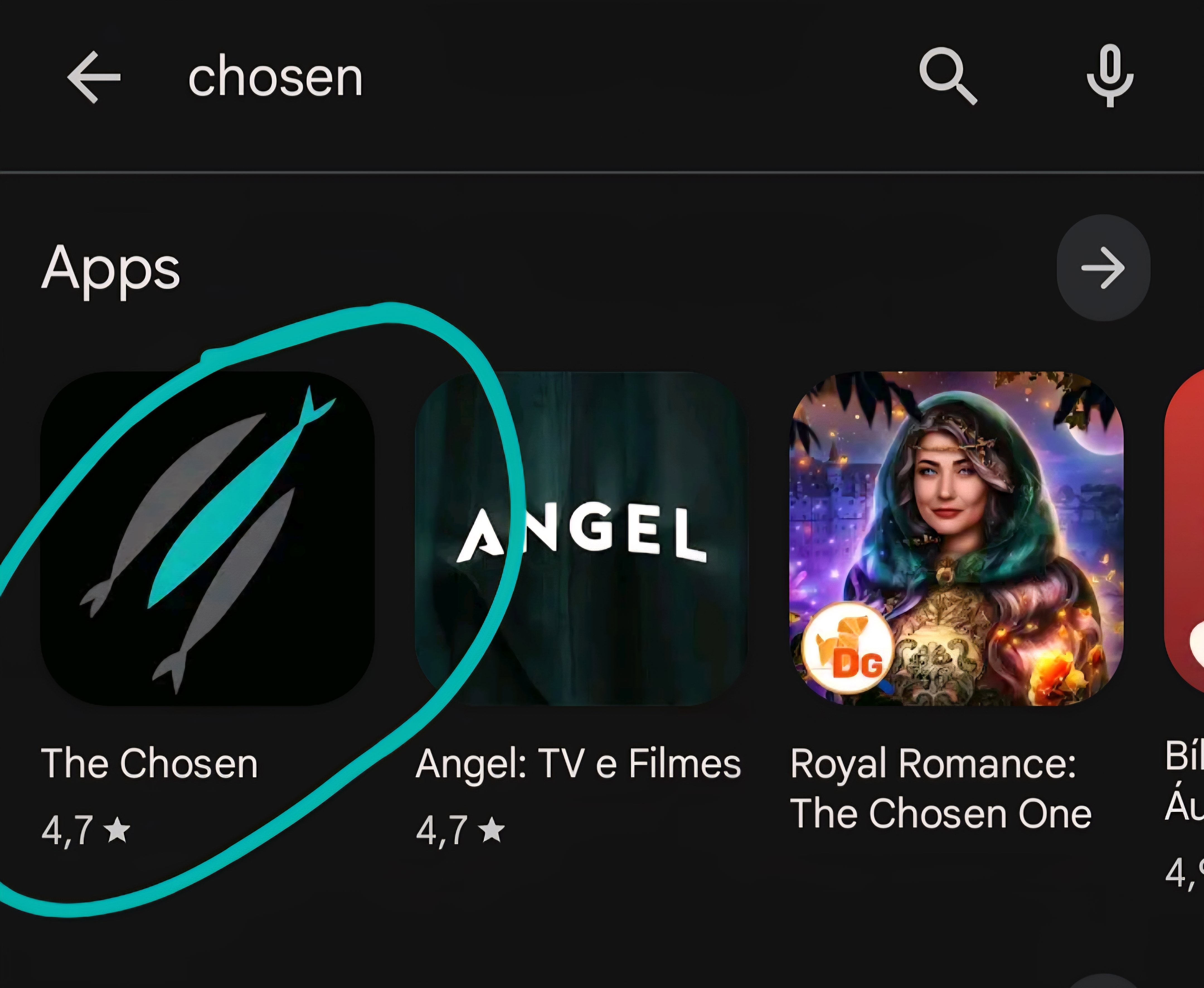 Reprodução/Play Store
