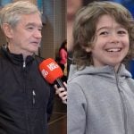 Serginho Groisman curte show infantil com o filho e fala de rotina com o pequeno