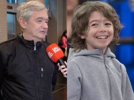 Serginho Groisman curte show infantil com o filho e fala de rotina com o pequeno