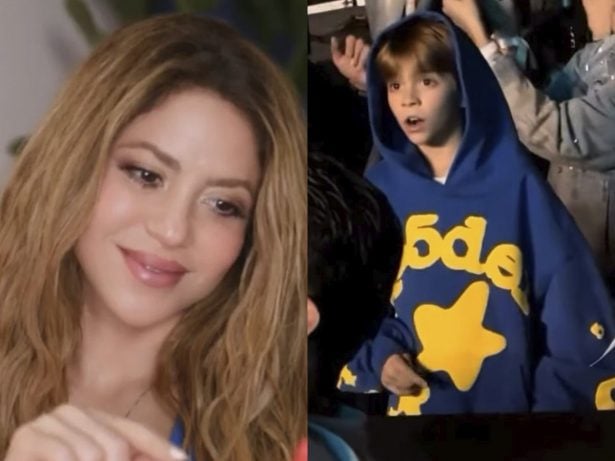 Filho de Shakira dança hit alfinetando Piqué e rouba a cena em show no México