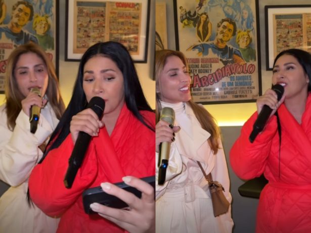 Nova dupla? Simaria e Manu Bahtidão soltam a voz em festa na mansão de Carlinhos Maia