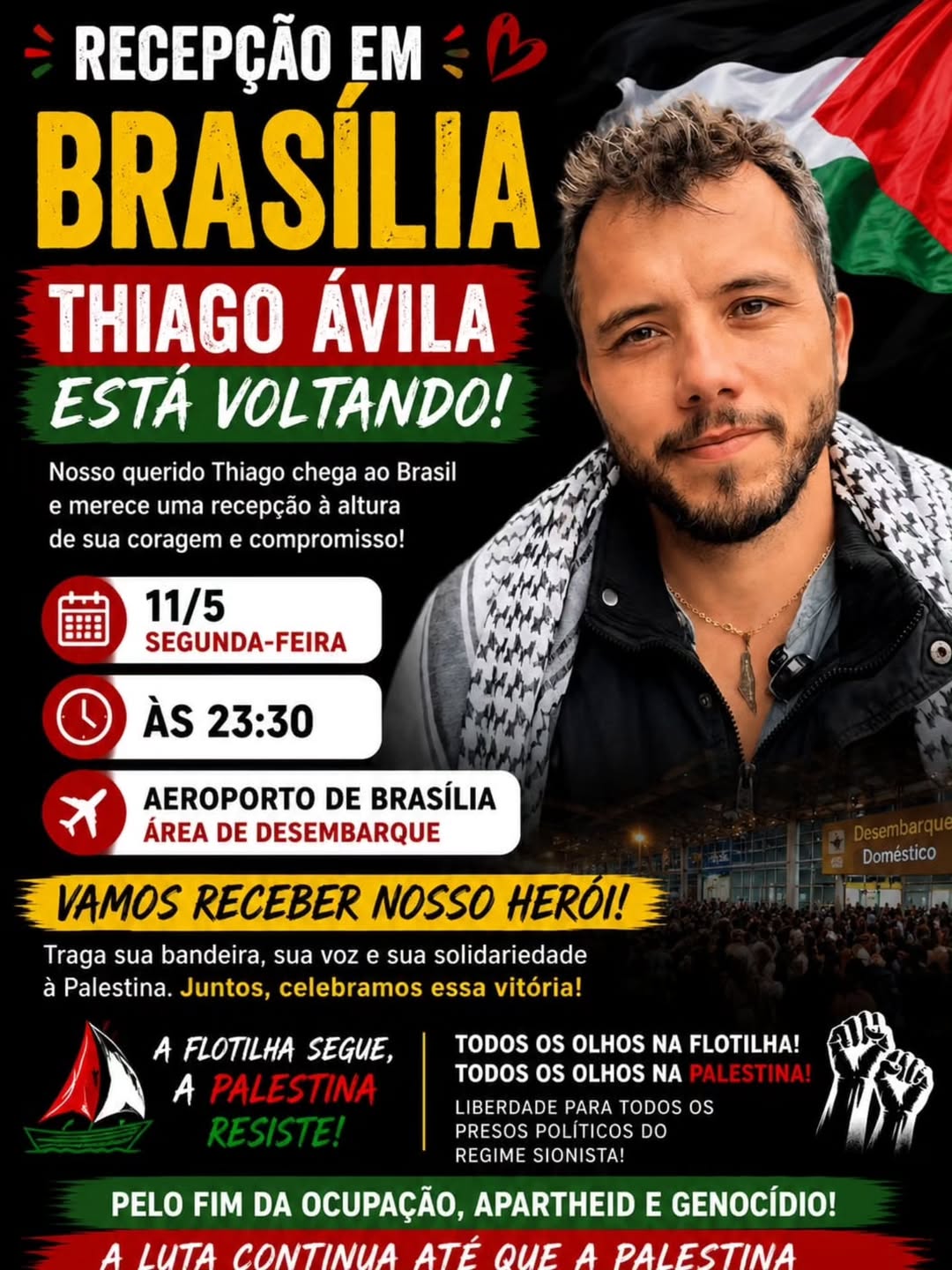 Reprodução: Instagram/@thiagoavilabrasil @ibraspal